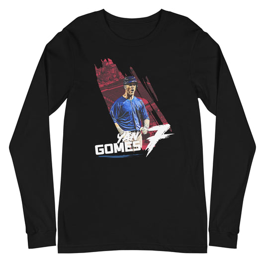 Yan Gomes "Gametime" Long Sleeve Tee - Fan Arch