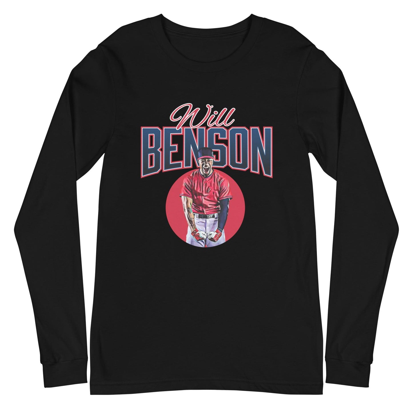 Will Benson "Flex" Long Sleeve Tee - Fan Arch