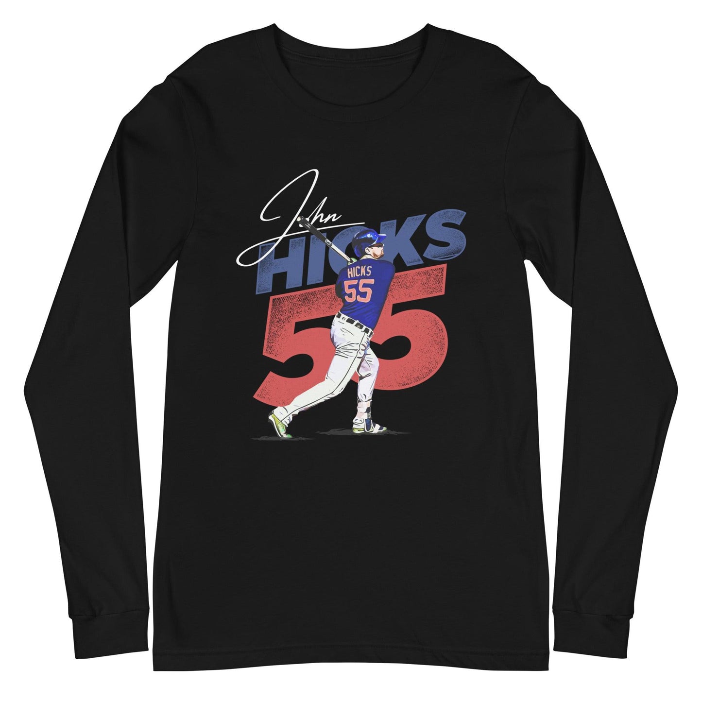 John Hicks "Gameday" Long Sleeve Tee - Fan Arch