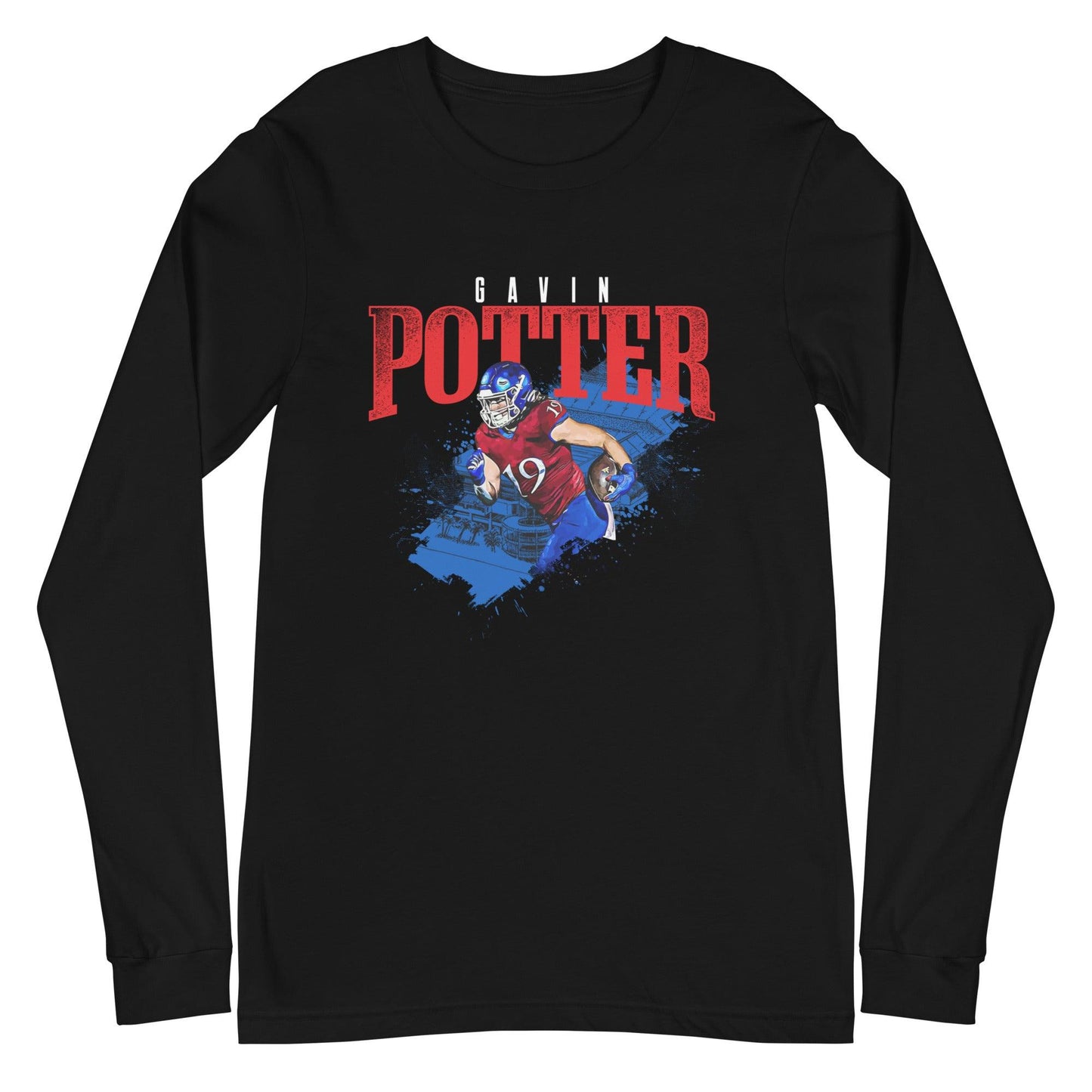 Gavin Potter "Gametime" Long Sleeve Tee - Fan Arch