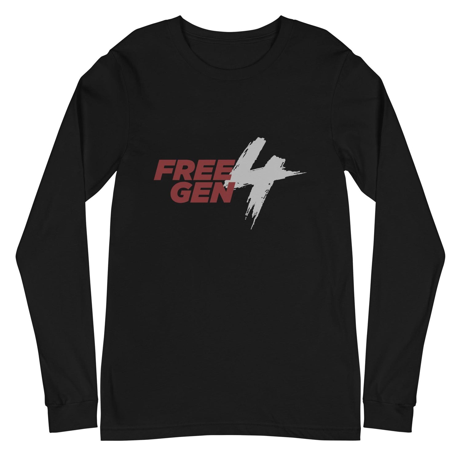 DeCarlos Nicholson "Free Gen4" Long Sleeve Tee - Fan Arch