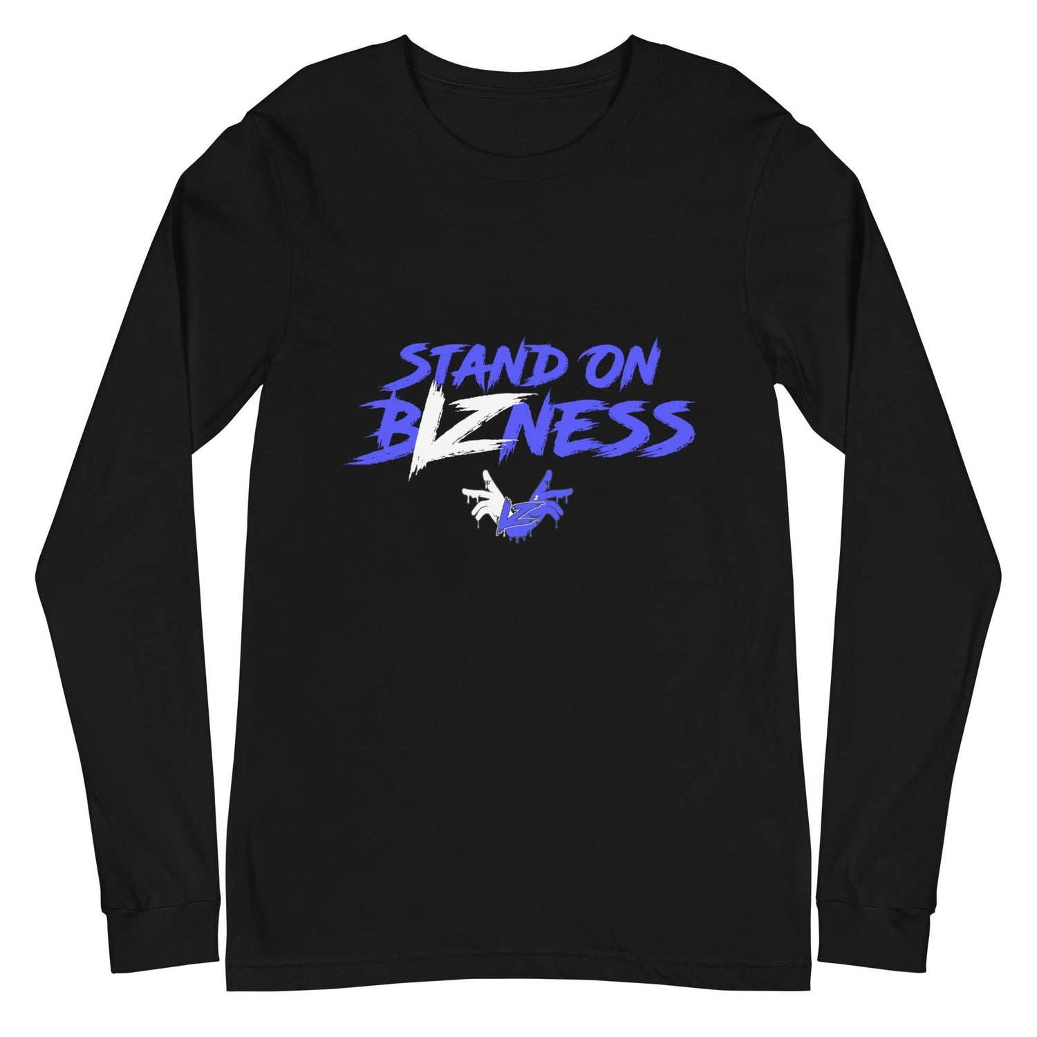 Izaiah Gathings “BIZNESS” Long Sleeve Tee - Fan Arch