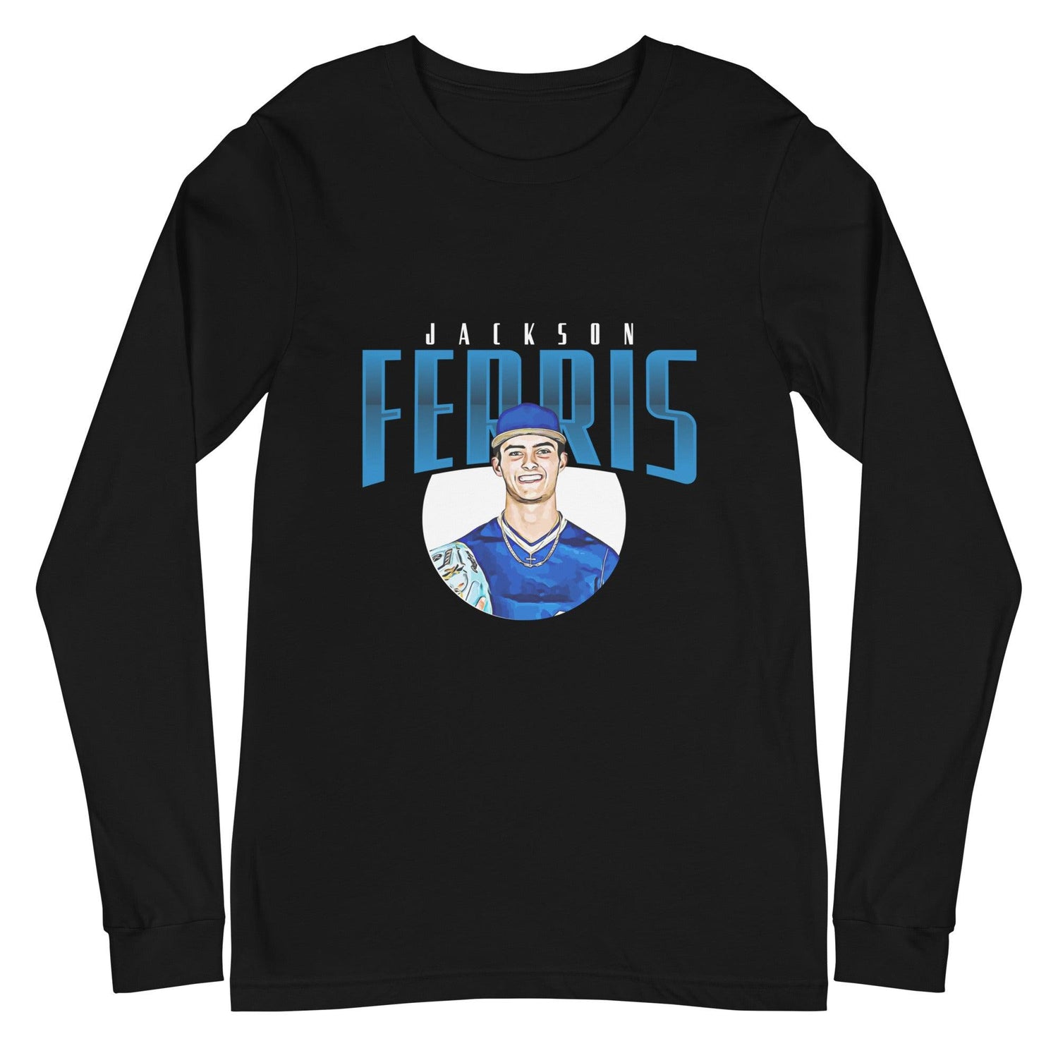 Jackson Ferris “Essential” Long Sleeve Tee - Fan Arch