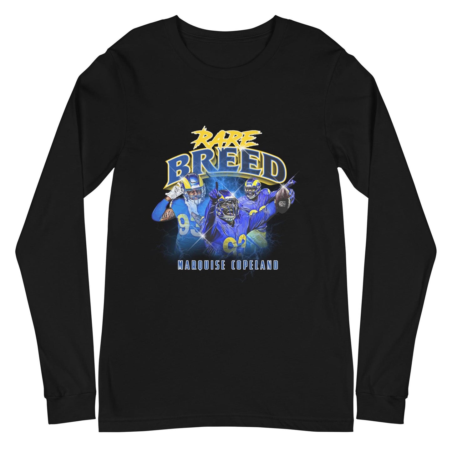 Marquise Copeland "Rare Breed" Long Sleeve Tee - Fan Arch