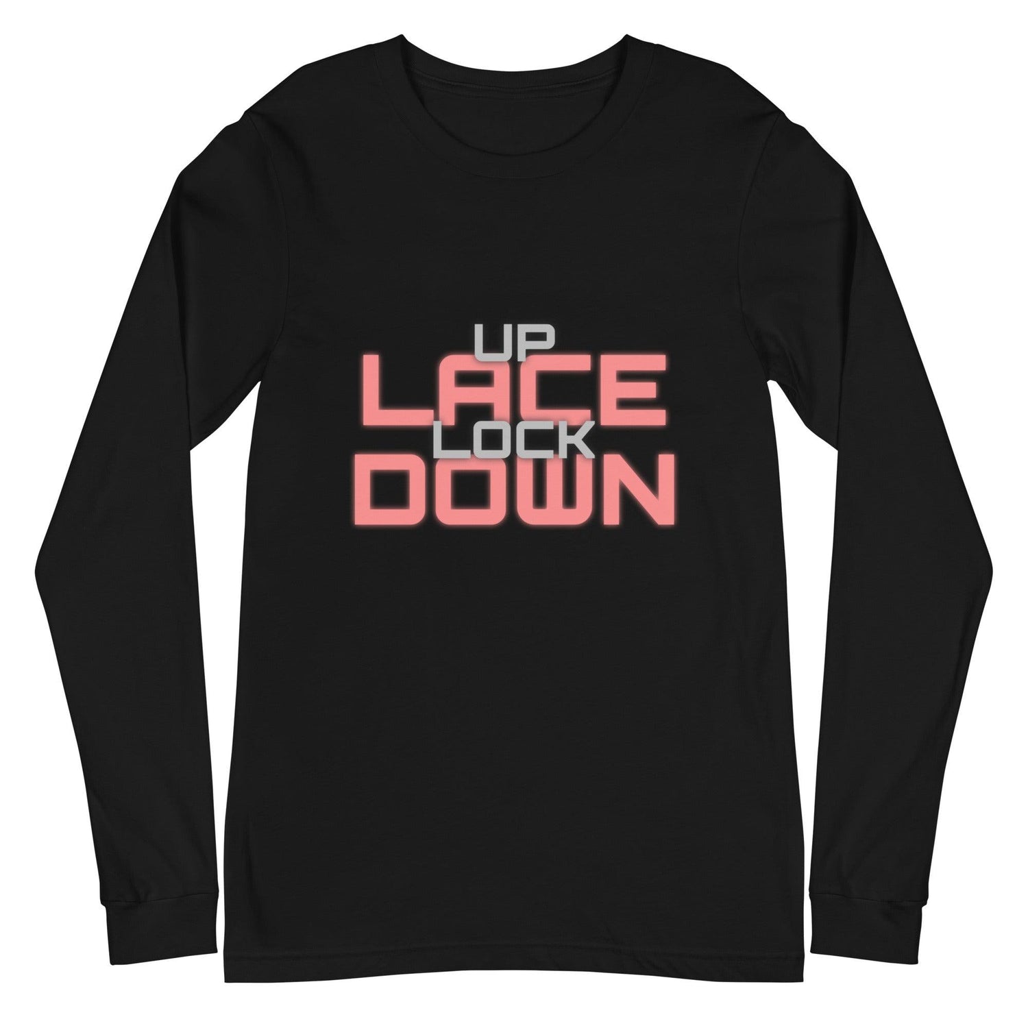 Angelo Sharpless "Lace Up Lock Down" Long Sleeve Tee - Fan Arch