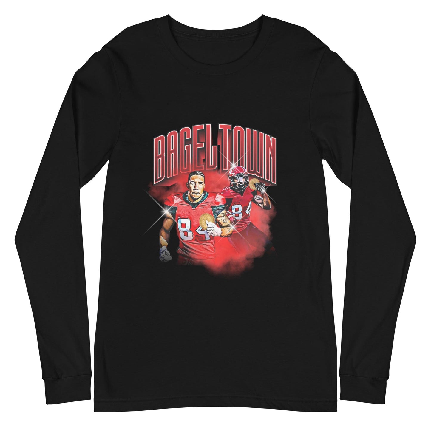 Reggie Begelton "Bageltown" Long Sleeve Tee - Fan Arch