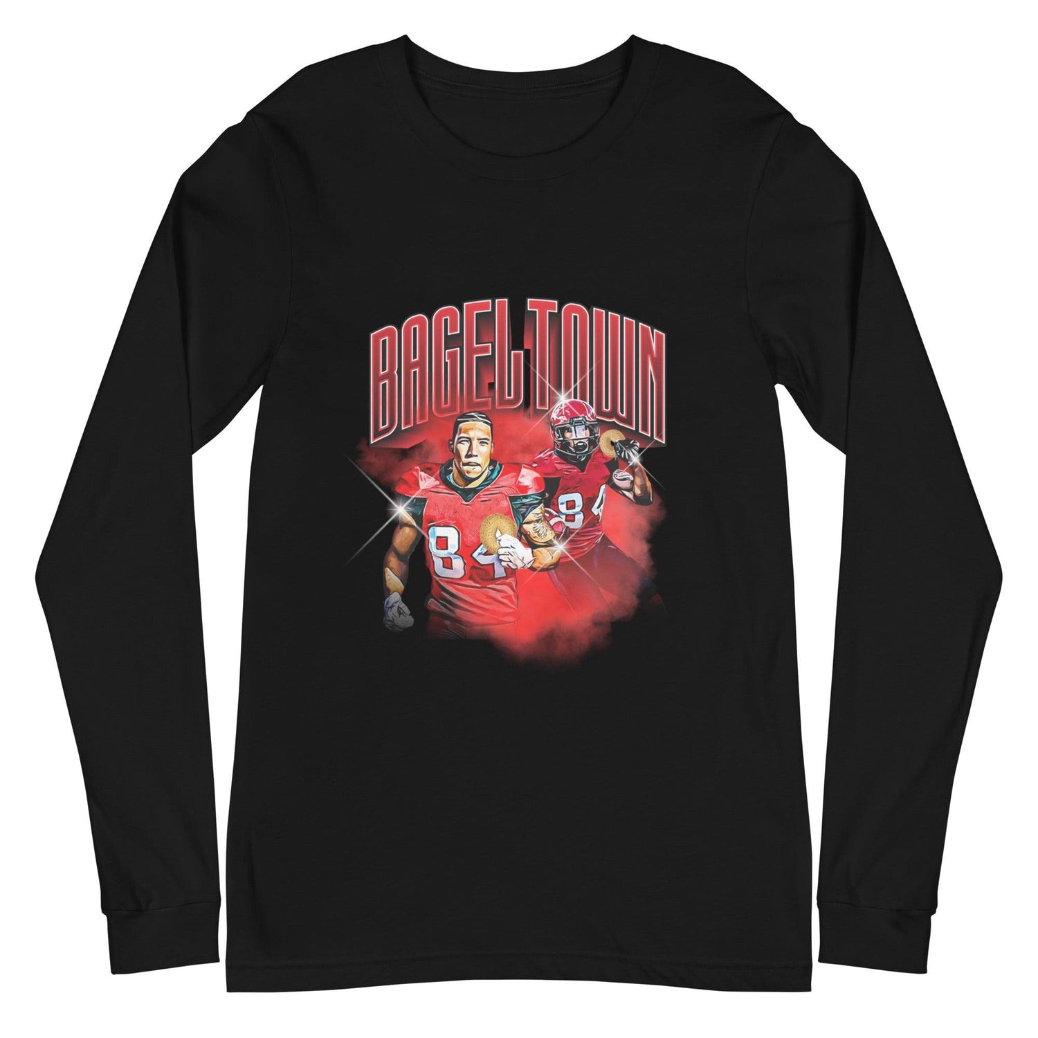 Reggie Begelton "Bageltown" Long Sleeve Tee - Fan Arch