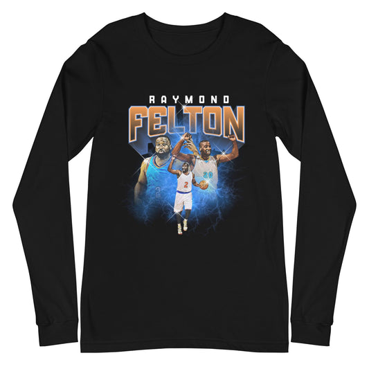 Raymond Felton "Vintage" Long Sleeve Tee - Fan Arch