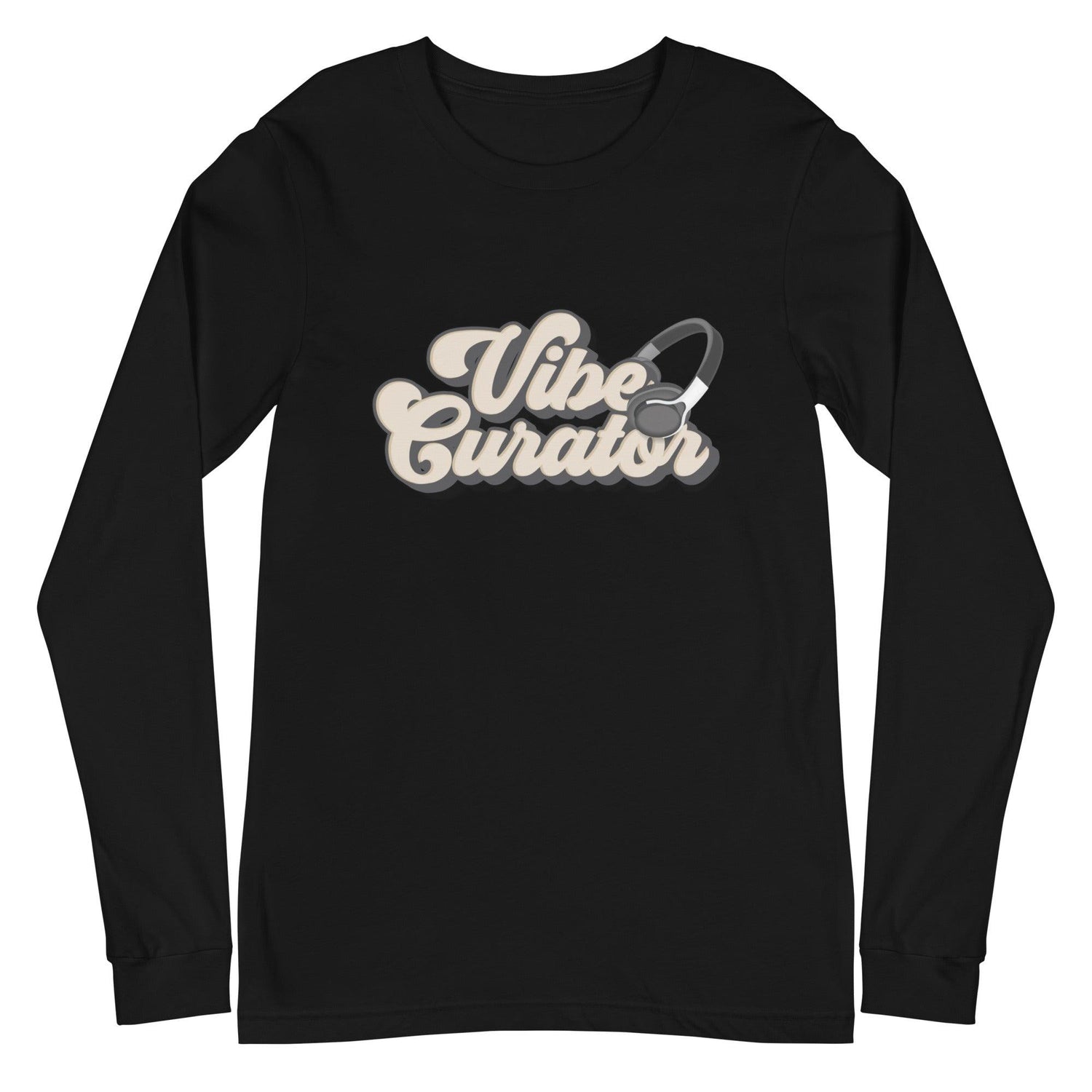 B Dot "Vibe Curator" Long Sleeve Tee - Fan Arch