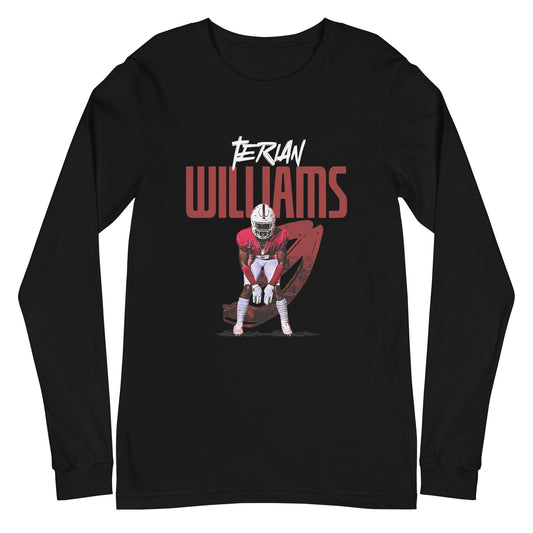 Terian Williams "Gameday" Long Sleeve Tee - Fan Arch