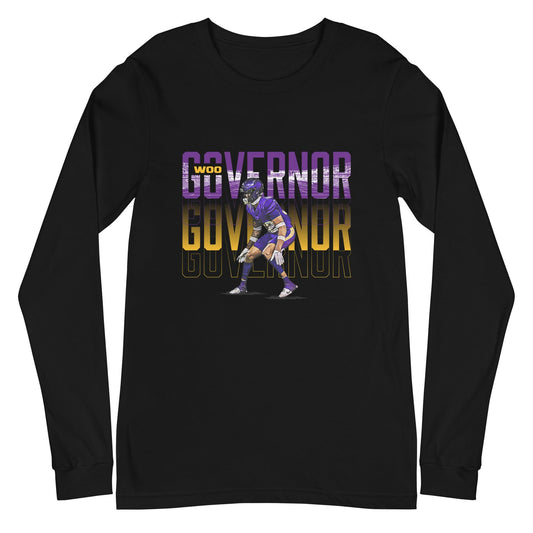 Woo Governor "Gameday" Long Sleeve Tee - Fan Arch