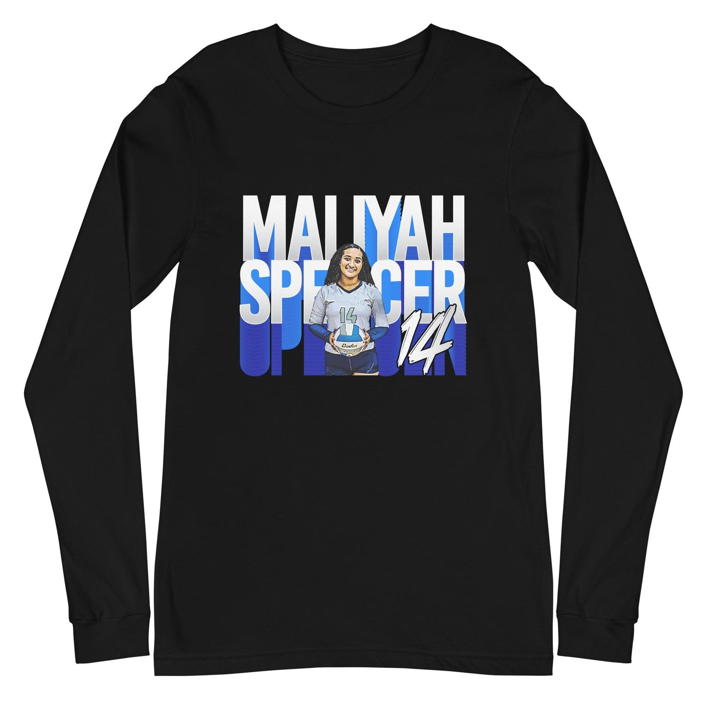 Maliyah Spencer "Gameday" Long Sleeve Tee - Fan Arch