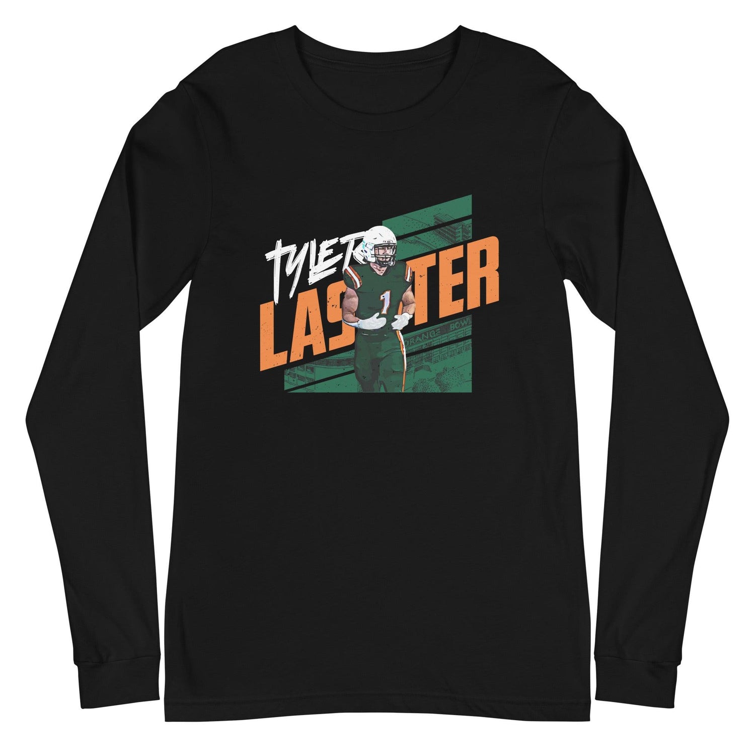 Tyler Lassiter "Gameday" Long Sleeve Tee - Fan Arch