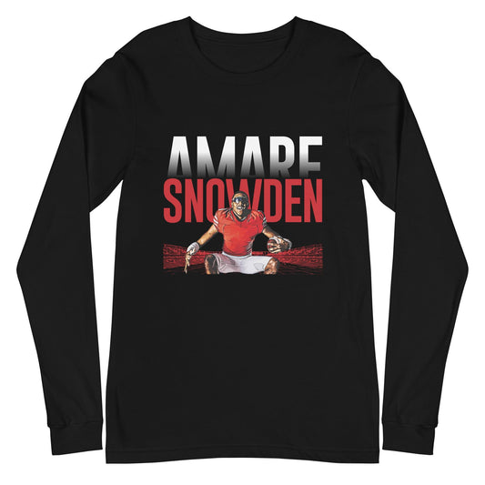 Amare Snowden "Gameday" Long Sleeve Tee - Fan Arch