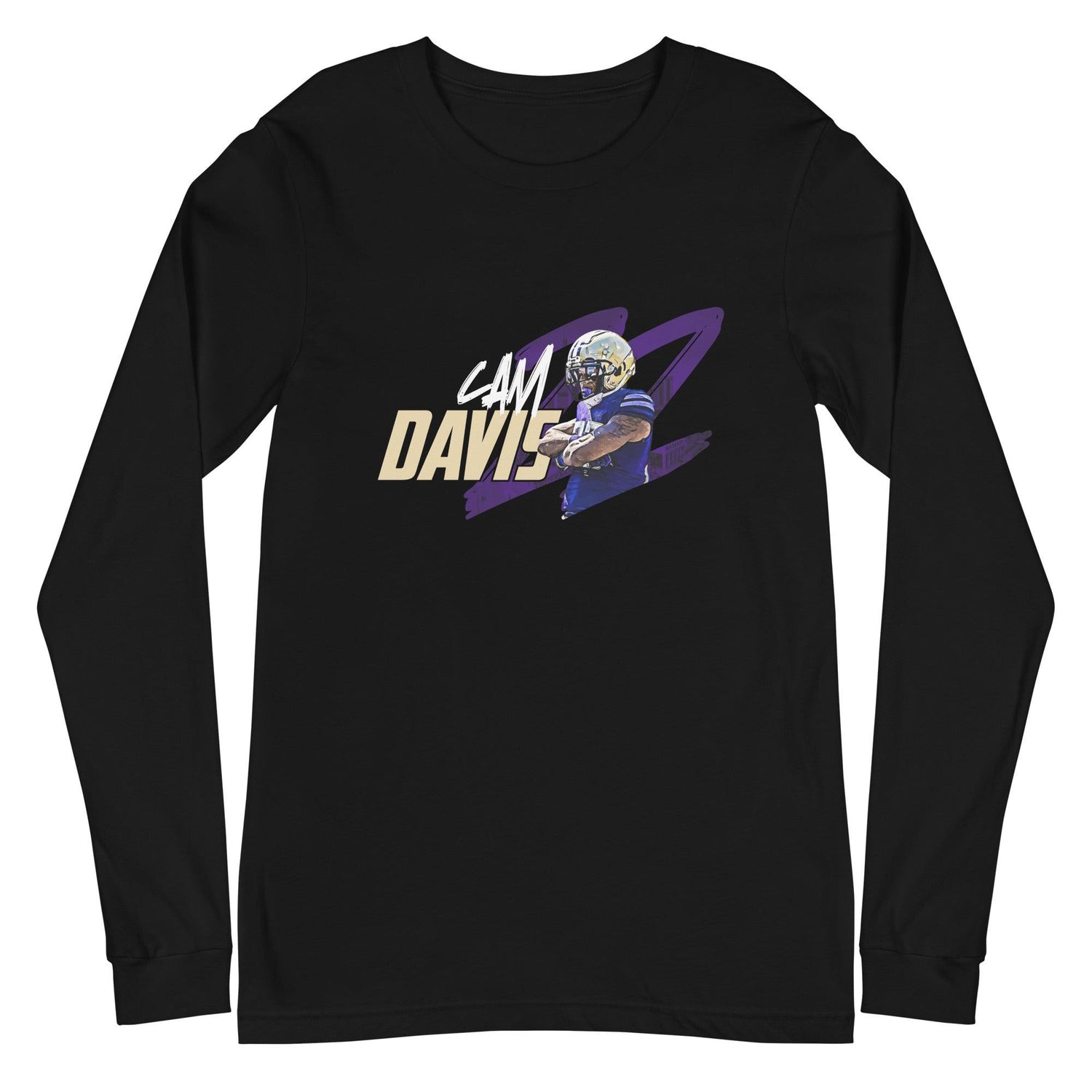 Cam Davis "Gameday" Long Sleeve Tee - Fan Arch