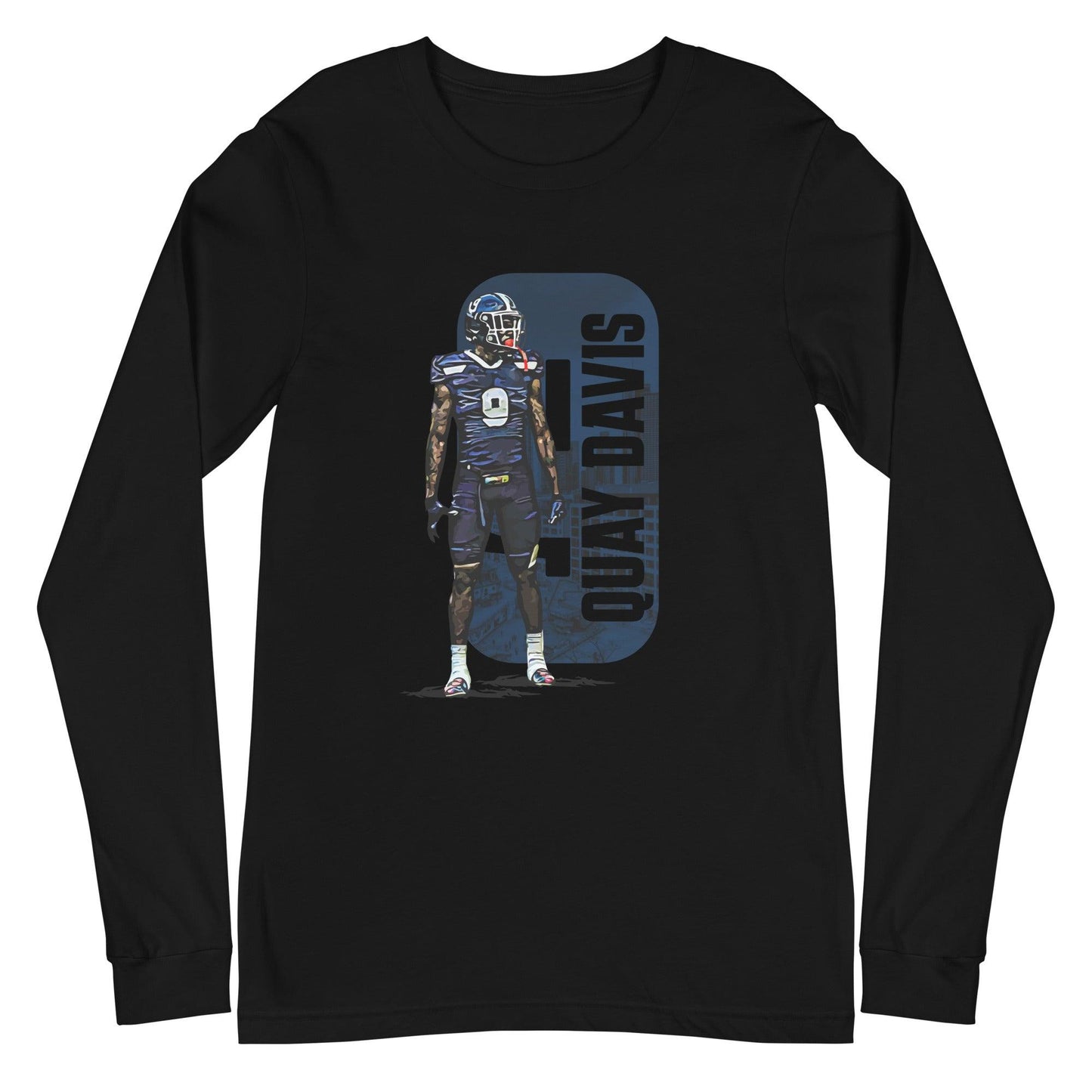 Quaydarius Davis "Gameday" Long Sleeve Tee - Fan Arch