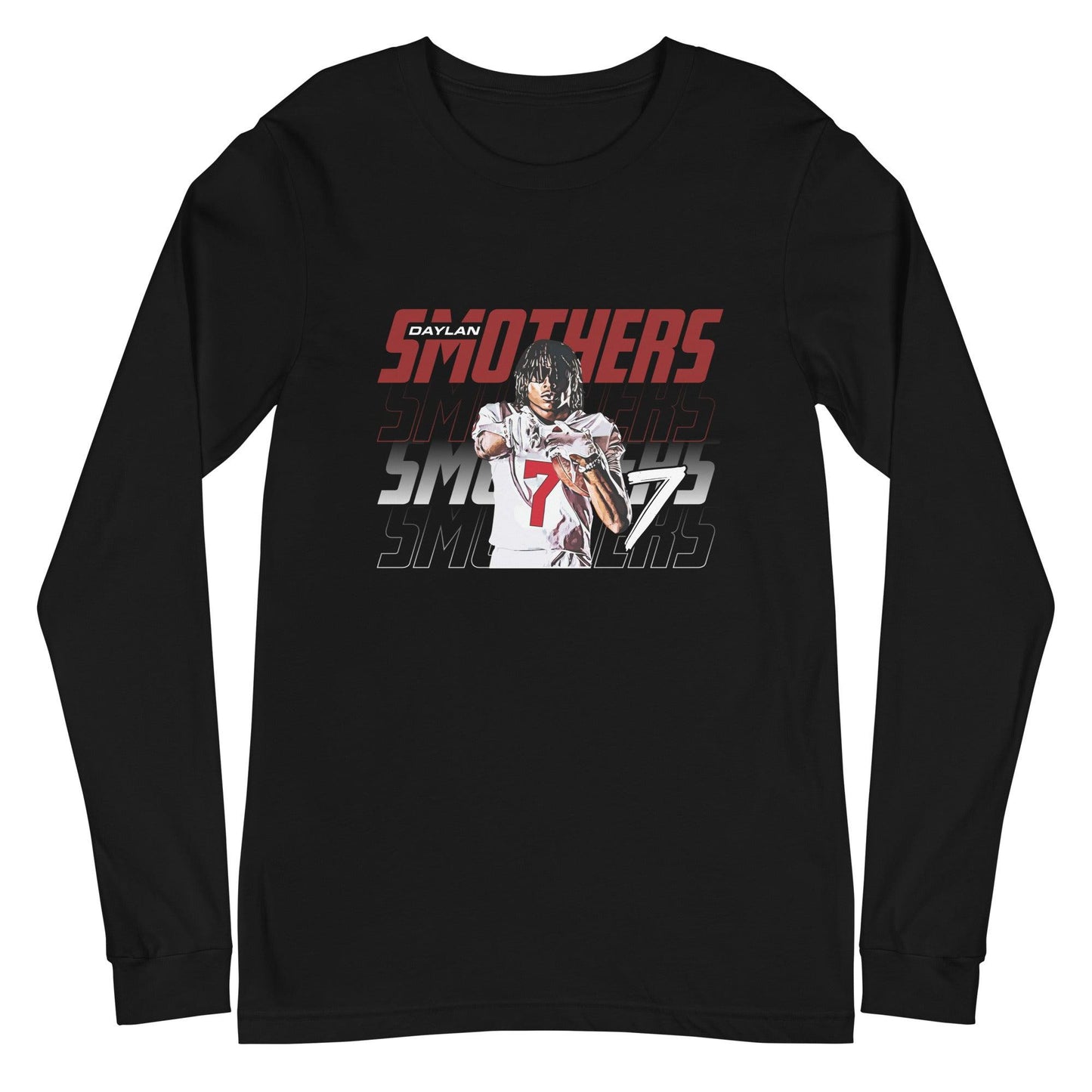 Daylan Smothers "Gameday" Long Sleeve Tee - Fan Arch