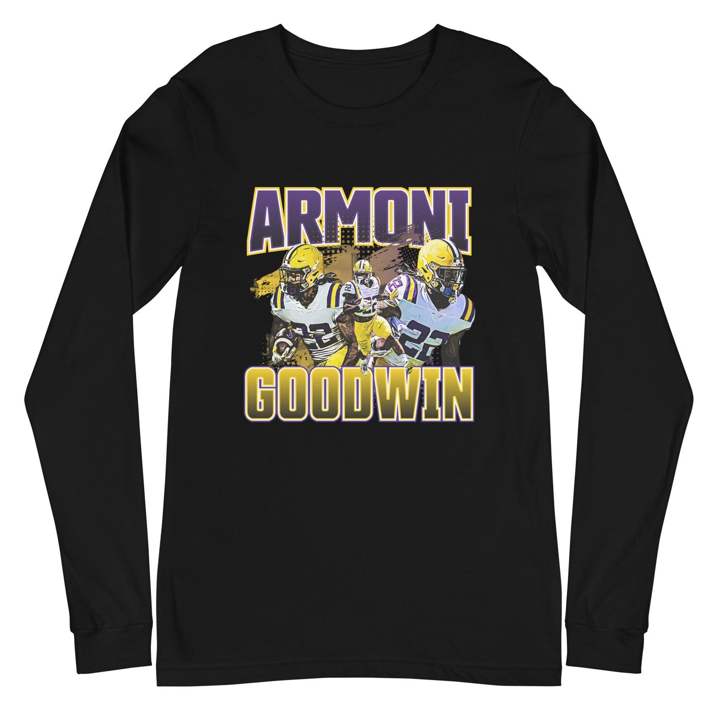 Armoni Goodwin "Vintage" Long Sleeve Tee - Fan Arch