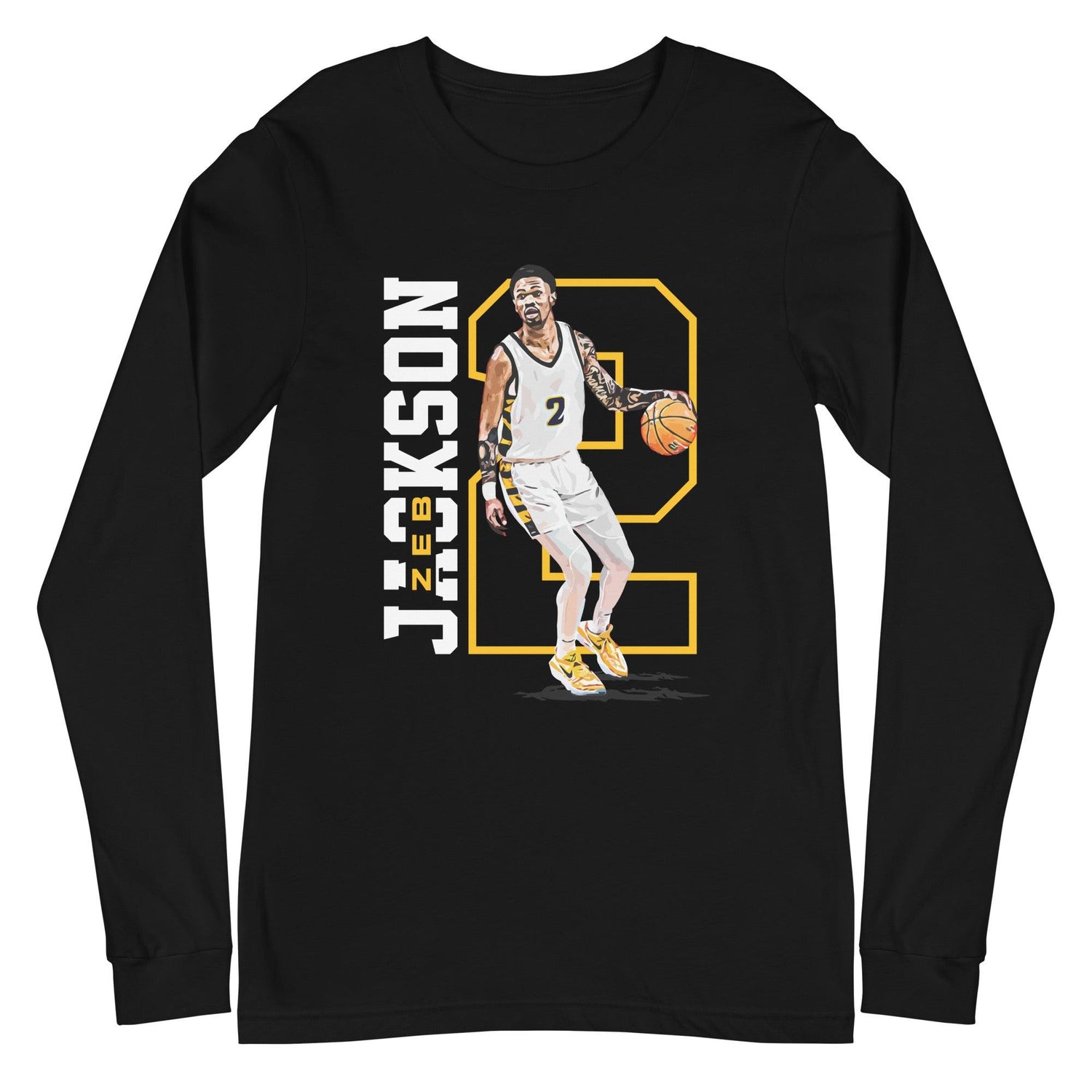 Zeb Jackson "Gameday" Long Sleeve Tee - Fan Arch