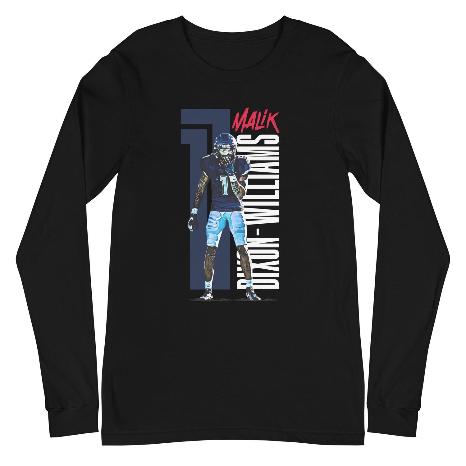 Malik Dixon "Gameday" Long Sleeve Tee - Fan Arch