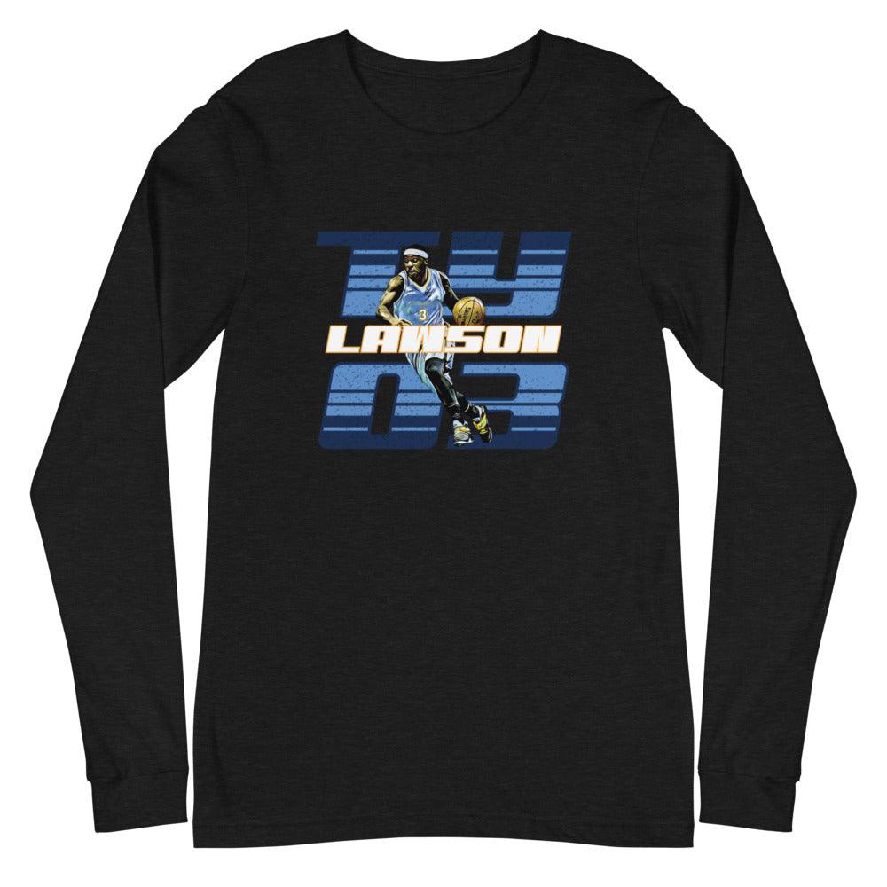 Ty Lawson "Retro" Long Sleeve Tee - Fan Arch