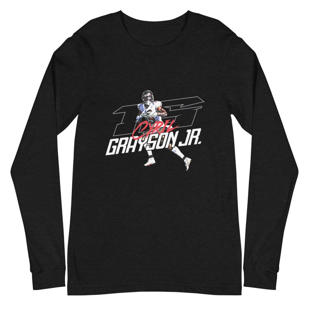 Cyril Grayson "Gameday" Long Sleeve Tee - Fan Arch