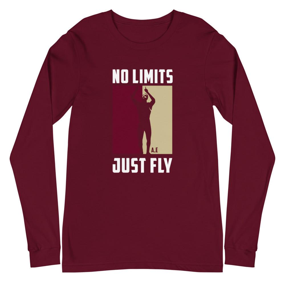 Andre Ewers "No Limits Just Fly" Long Sleeve Shirt - Fan Arch