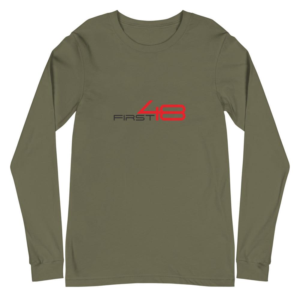 JT Gray "First 48" Long Sleeve Tee - Fan Arch