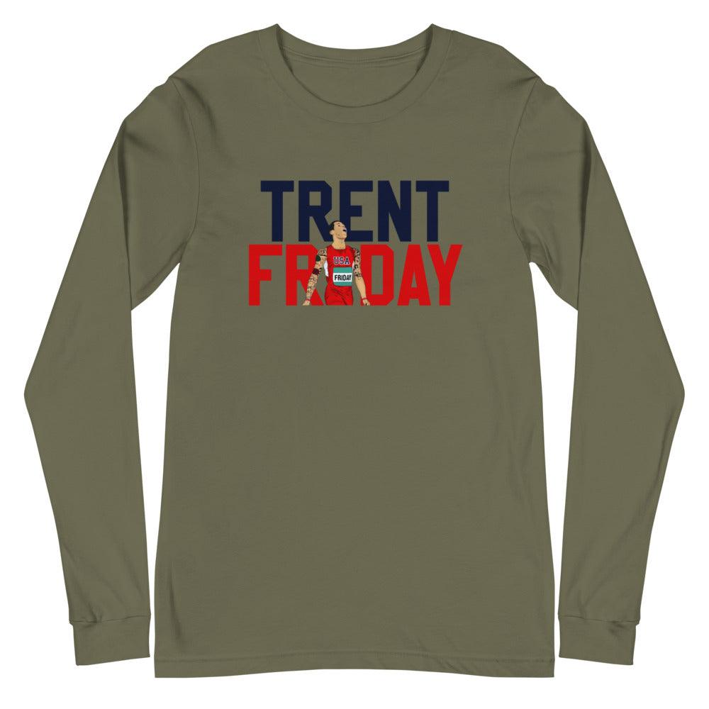 Trentavis Friday "TRENT" Long Sleeve Tee - Fan Arch