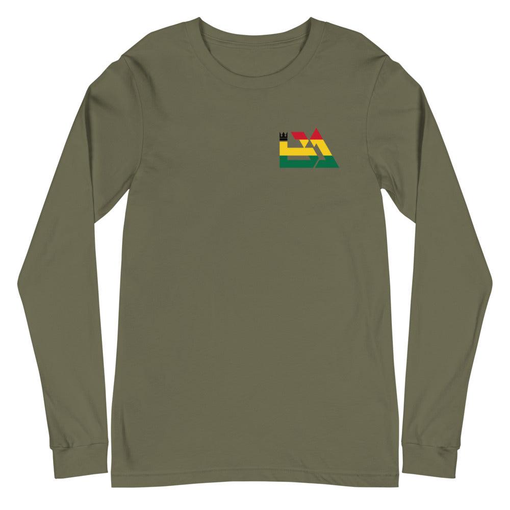 Benjamin Azamati "BA" Long Sleeve Tee - Fan Arch