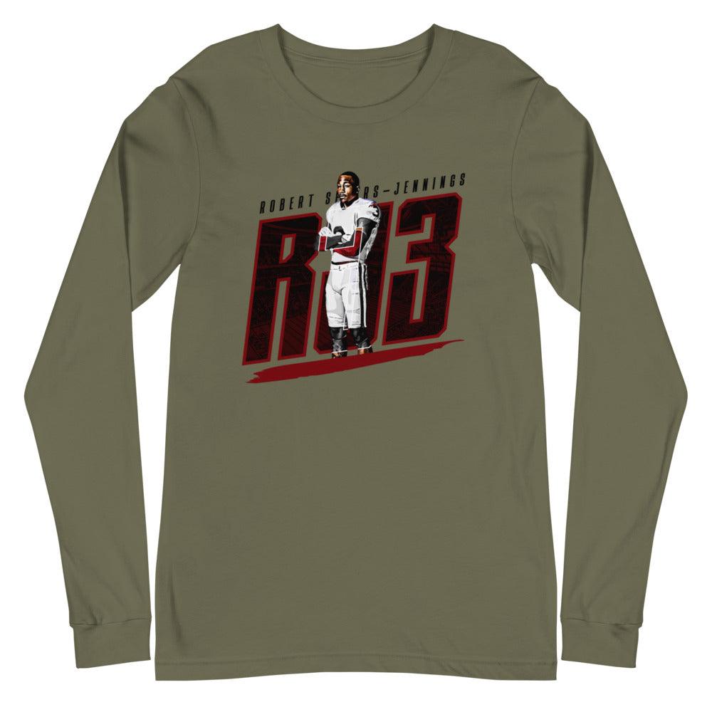 Robert Spears-Jennings "RJ3" Long Sleeve Tee - Fan Arch