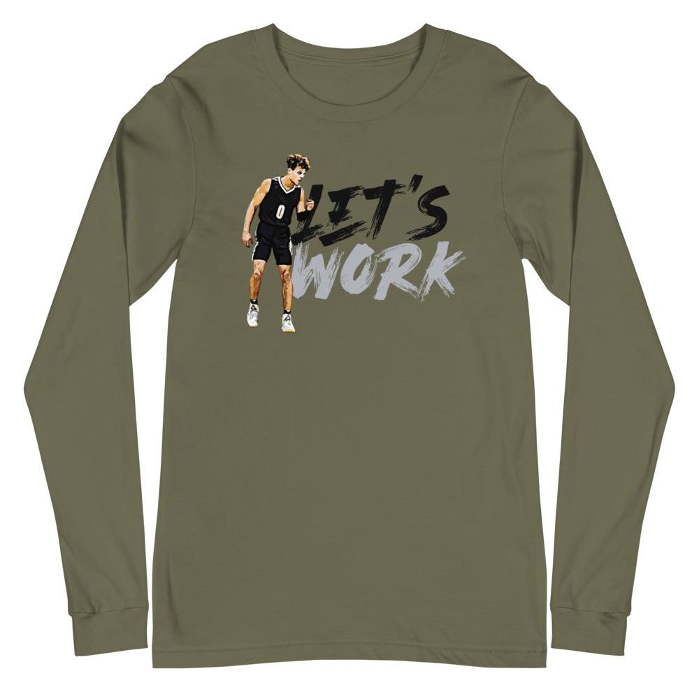 Colin Rodrigues “Let’s Work” Long Sleeve Tee - Fan Arch