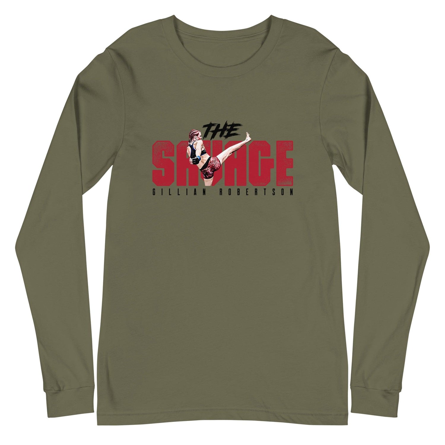 Gillian Robertson "The Savage" Long Sleeve Tee - Fan Arch