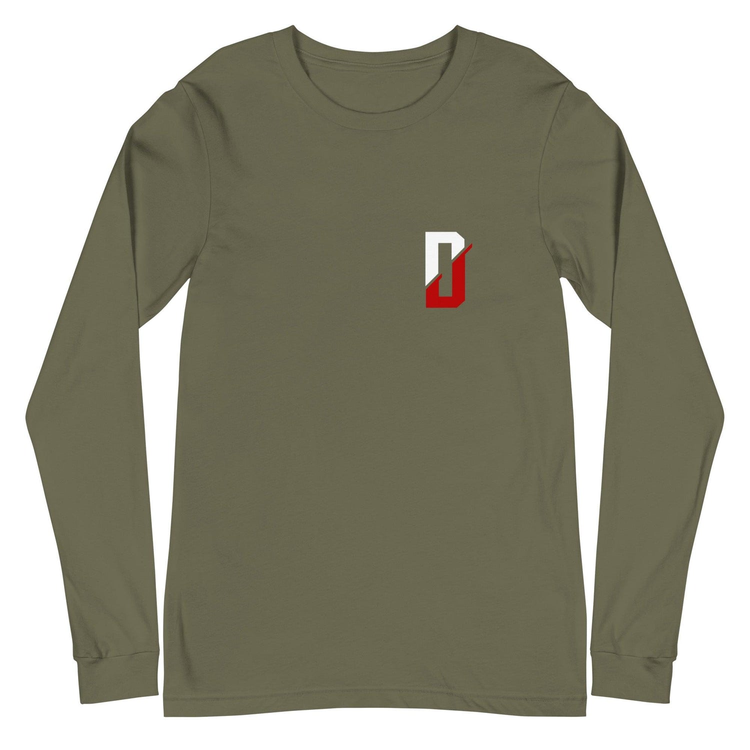 Jay Driver “Signature” Long Sleeve Tee - Fan Arch