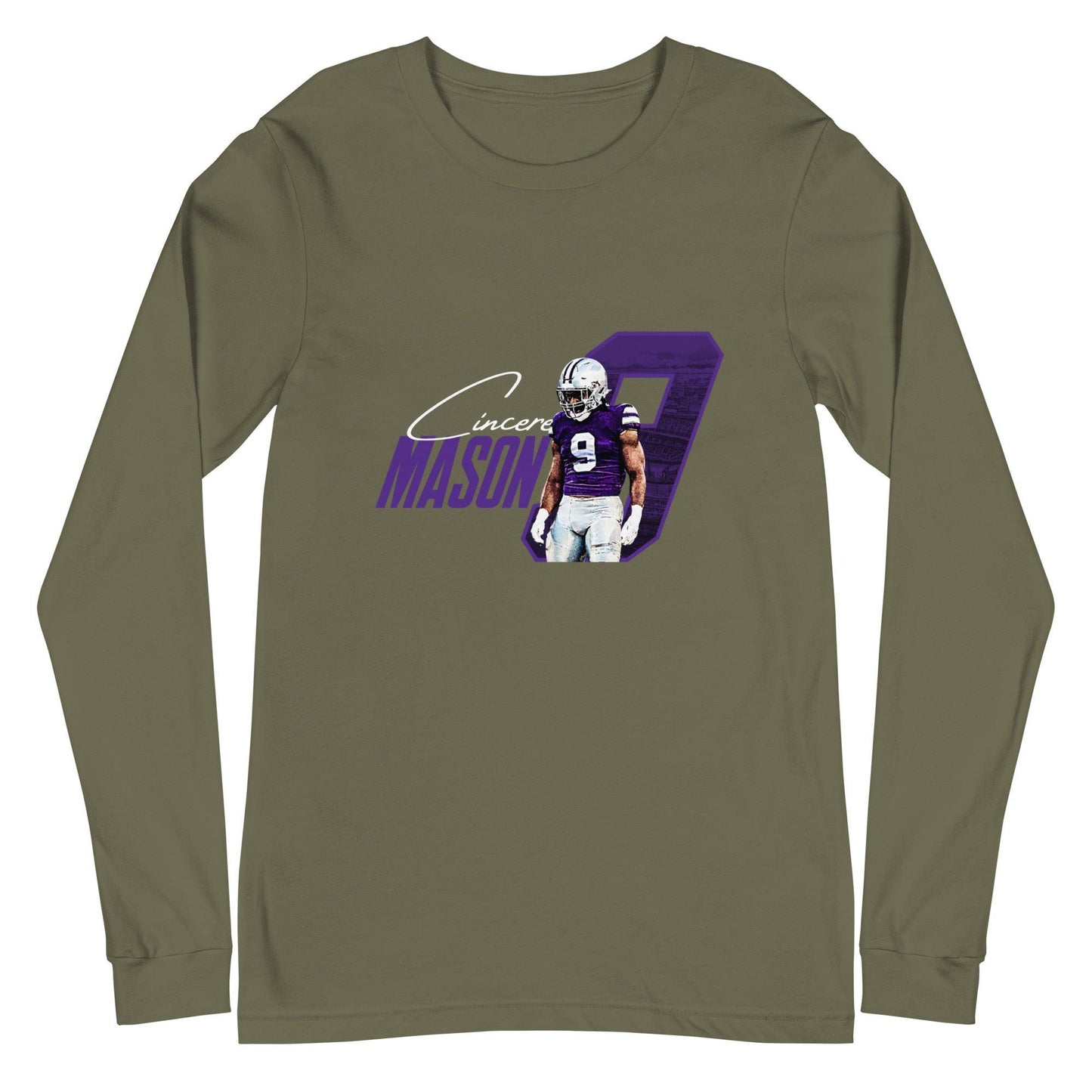 Cincere Mason "Gametime" Long Sleeve Tee - Fan Arch