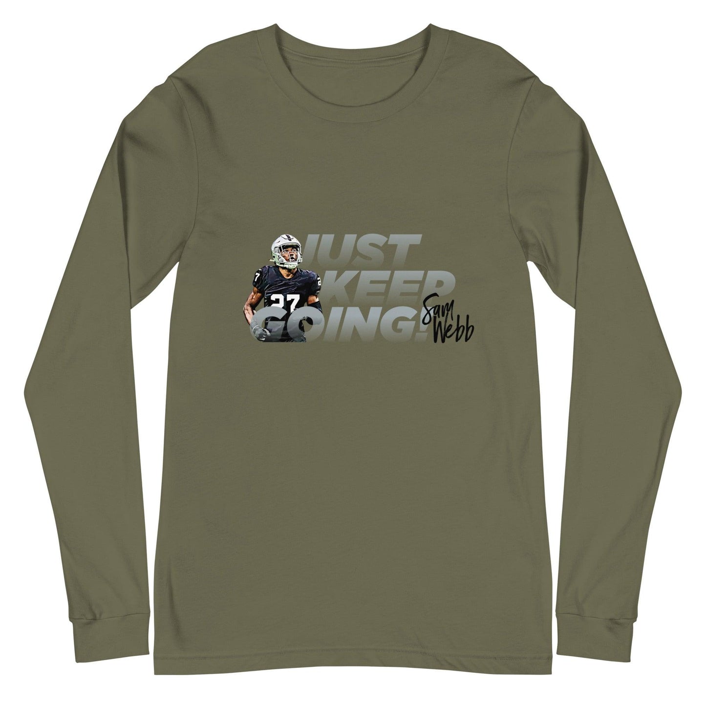 Sam Webb "Keep Going" Long Sleeve Tee - Fan Arch