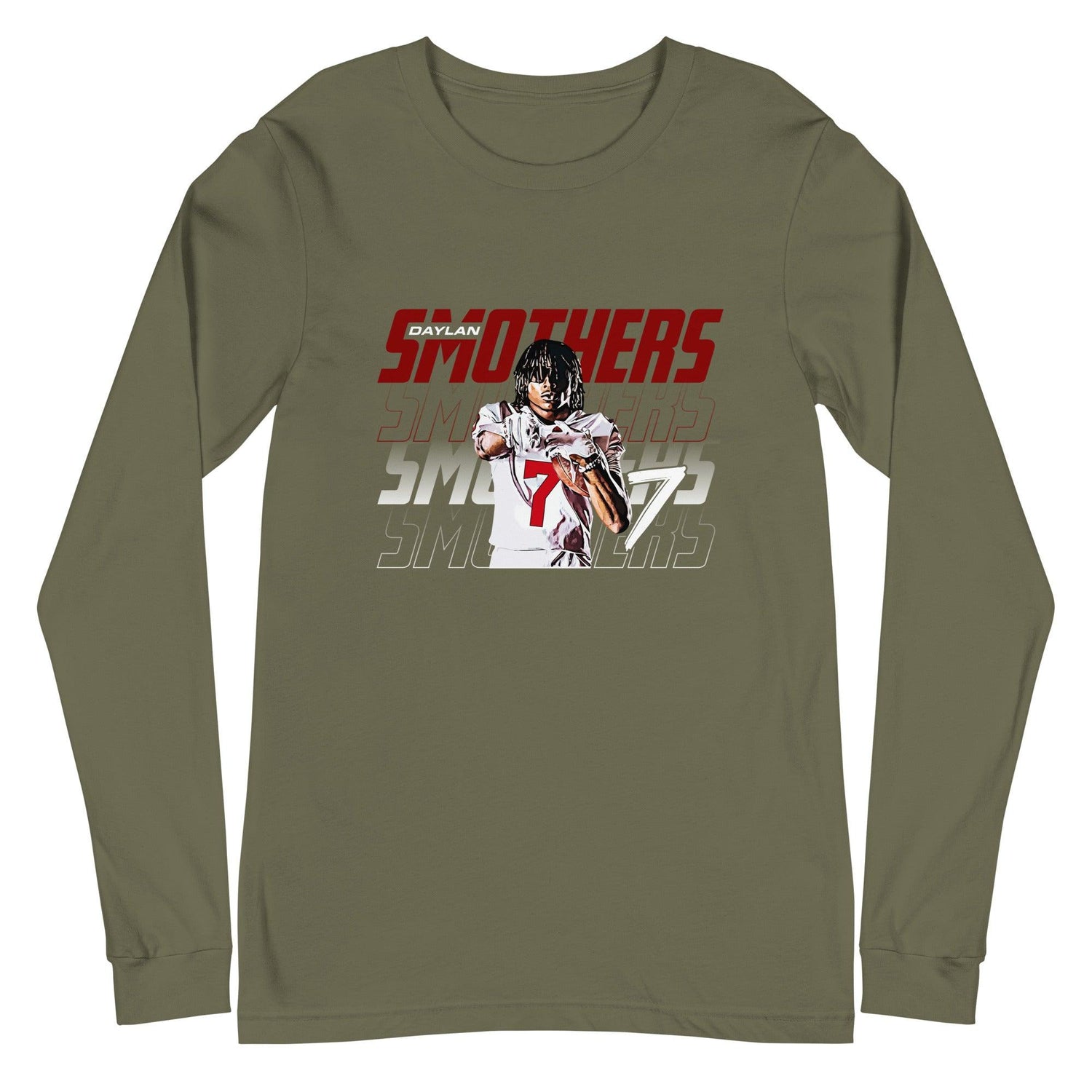 Daylan Smothers "Gameday" Long Sleeve Tee - Fan Arch