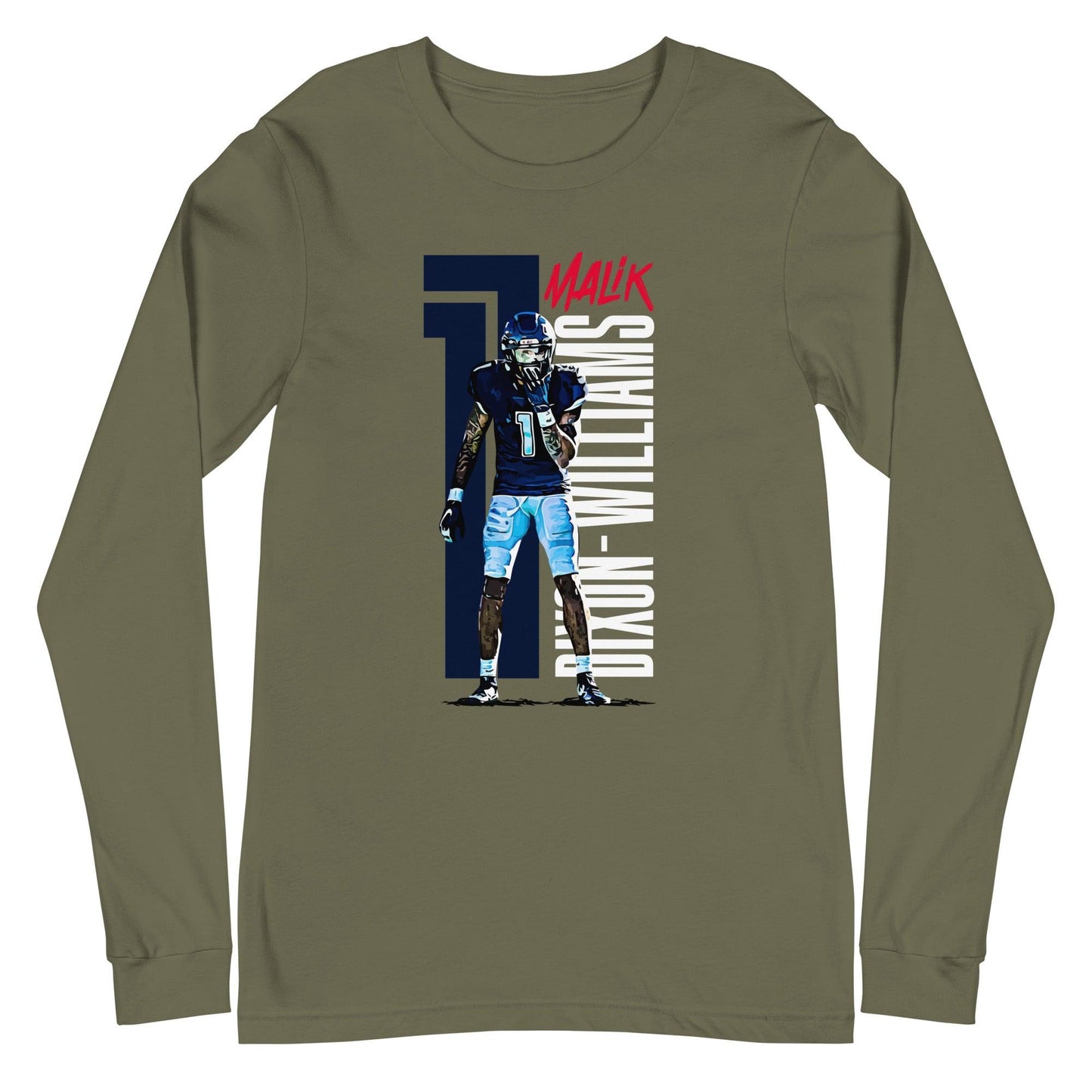 Malik Dixon "Gameday" Long Sleeve Tee - Fan Arch