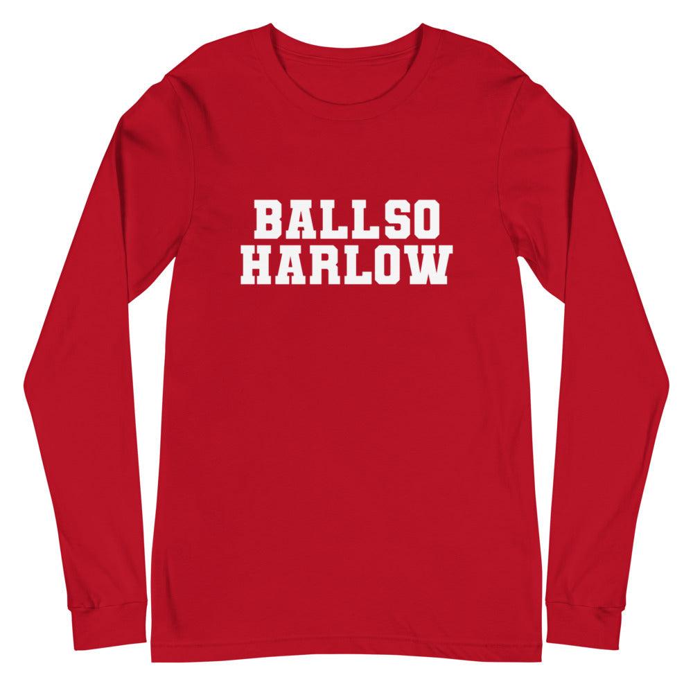 Sean Harlow "Ball So Harlow" Long Sleeve Tee - Fan Arch