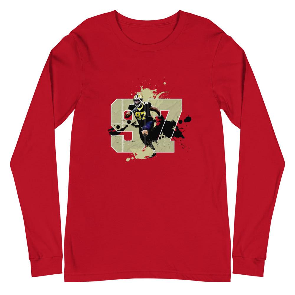 Malcolm Roach "Gameday" Long Sleeve Tee - Fan Arch