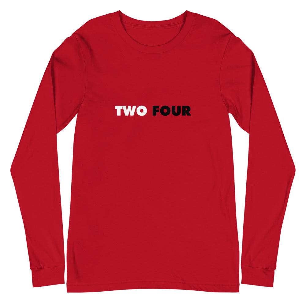 Johnathan Abram "Two Four" Long Sleeve Tee - Fan Arch