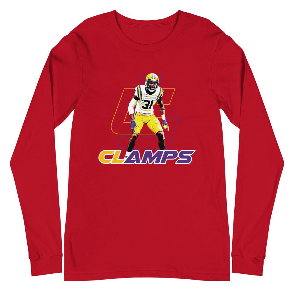 Cam Lewis “Clamps” Long Sleeve Tee - Fan Arch
