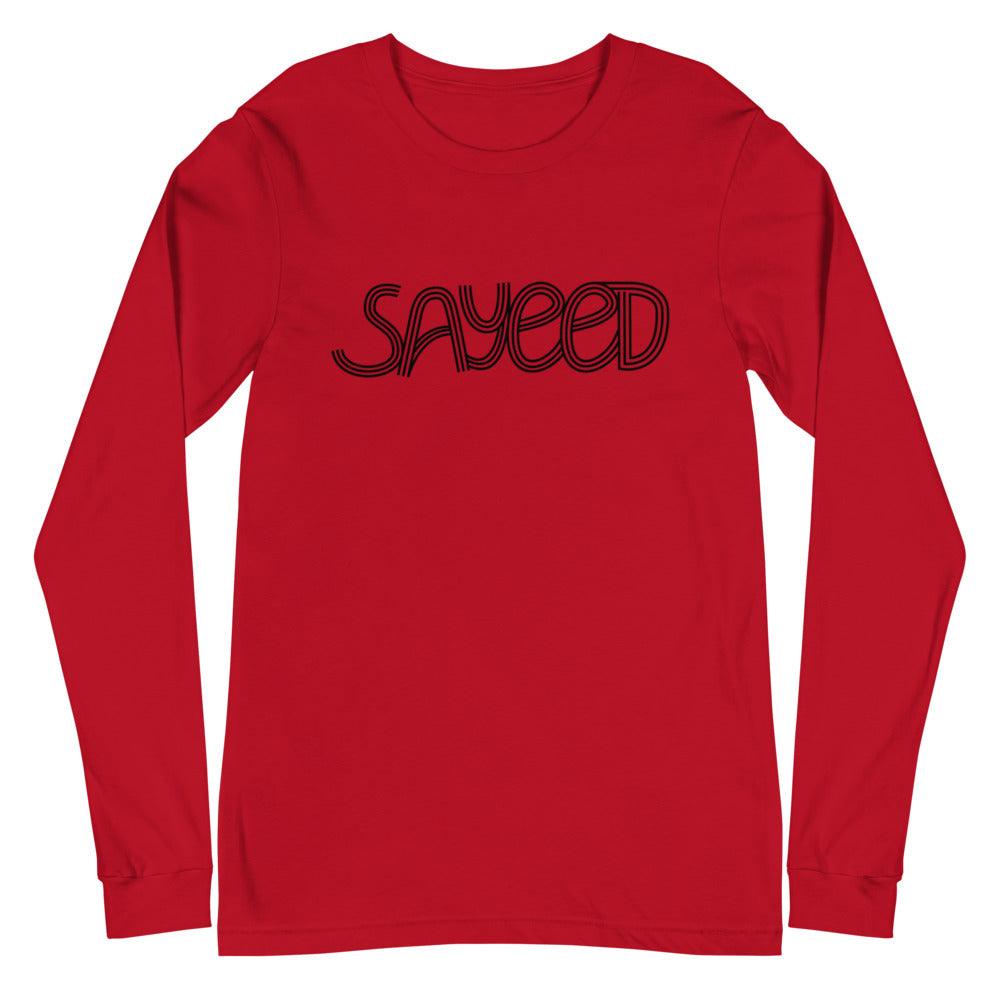 Sayeed Pridgett "Oakland" Long Sleeve Tee - Fan Arch