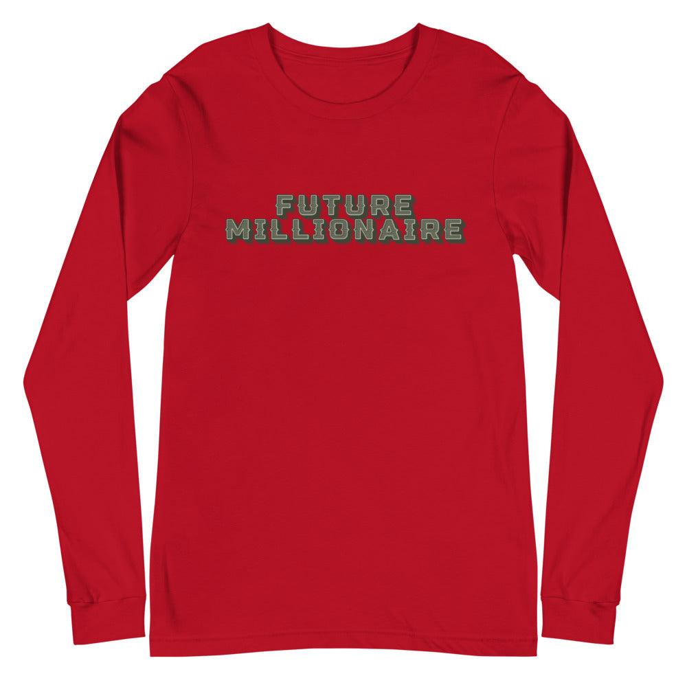 Dorian Camel "Future Millionaire" Long Sleeve Tee - Fan Arch