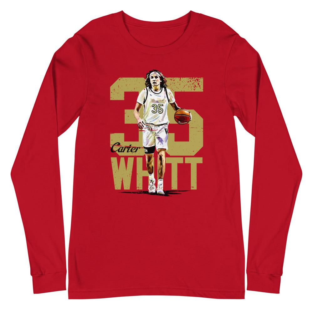 Carter Whitt "Gameday" Long Sleeve Tee - Fan Arch