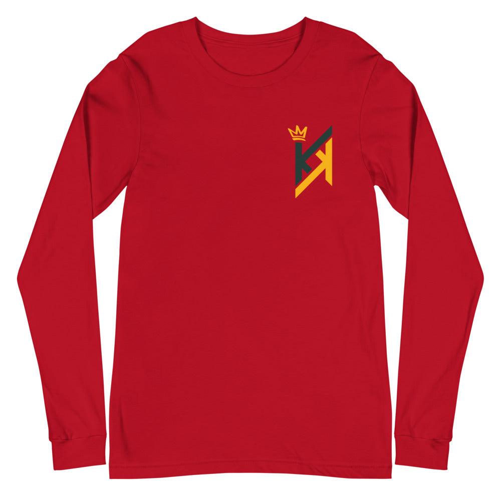 Kevin King "CROWNED" Long Sleeve Tee - Fan Arch