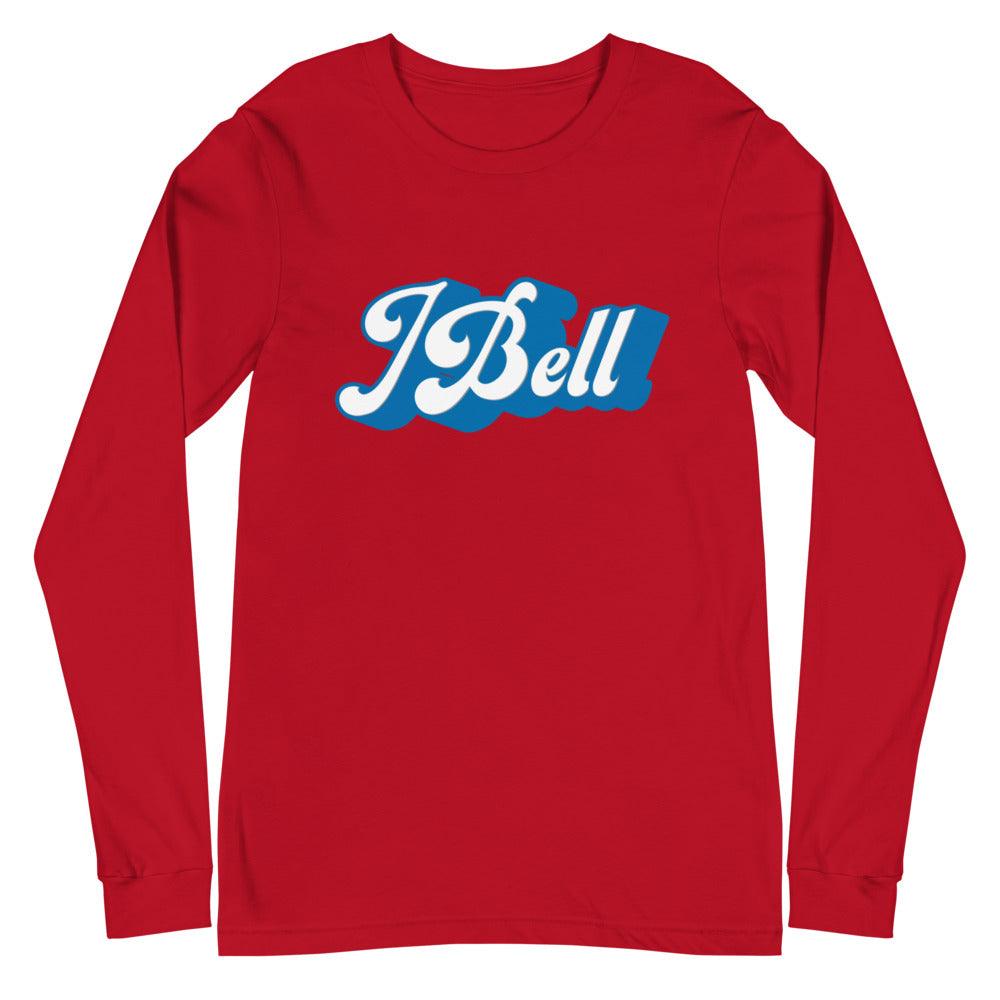 Joique Bell "JBELL" Long Sleeve Tee - Fan Arch