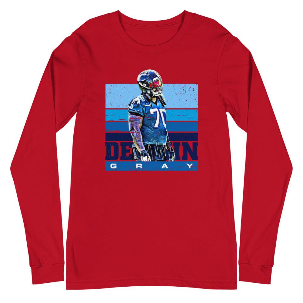 Derwin Gray "Gametime" Long Sleeve Tee - Fan Arch