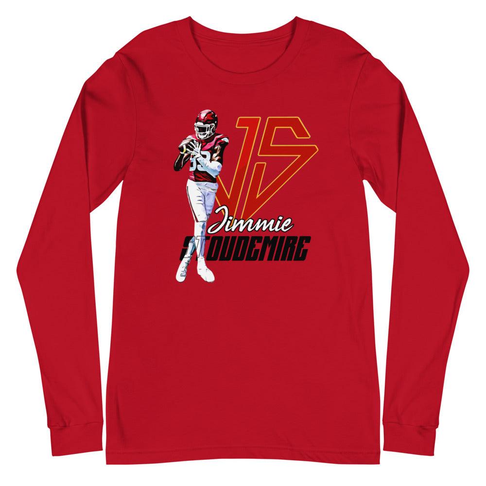 Jimmie Stoudemire "Catch" Long Sleeve Tee - Fan Arch