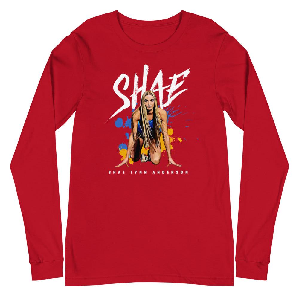 Shae-Lynn Anderson “GAMETIME” Long Sleeve Tee - Fan Arch